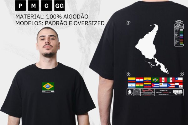 Camiseta Novos Mineiros America do Sul